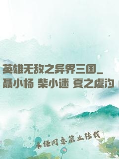 英雄无敌之异界三国